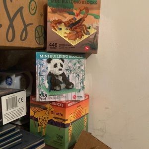 Mini building blocks (assorted) - set